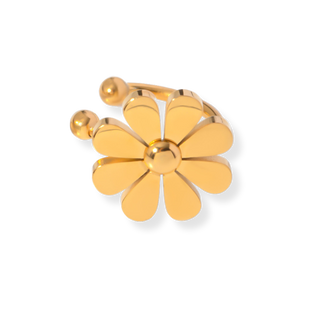 Flower Ear Cuff