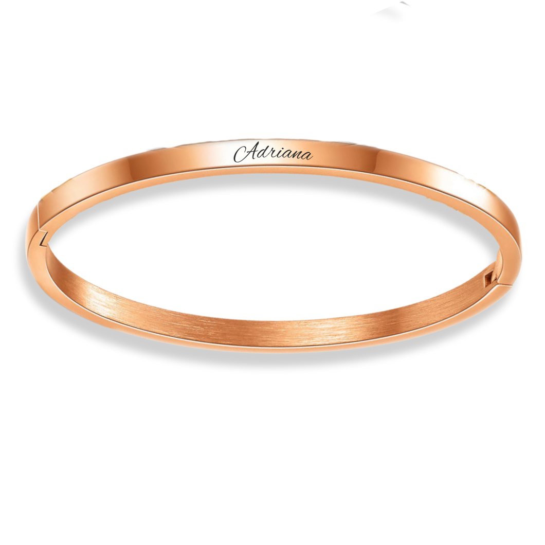 Rose gold love bracelet 💧