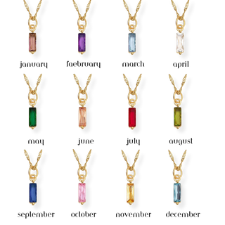 Birthstone Necklace