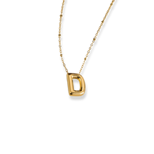 Load image into Gallery viewer, Bubble Initial Necklace 💧
