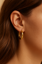 Load image into Gallery viewer, Gold Luna Earrings

