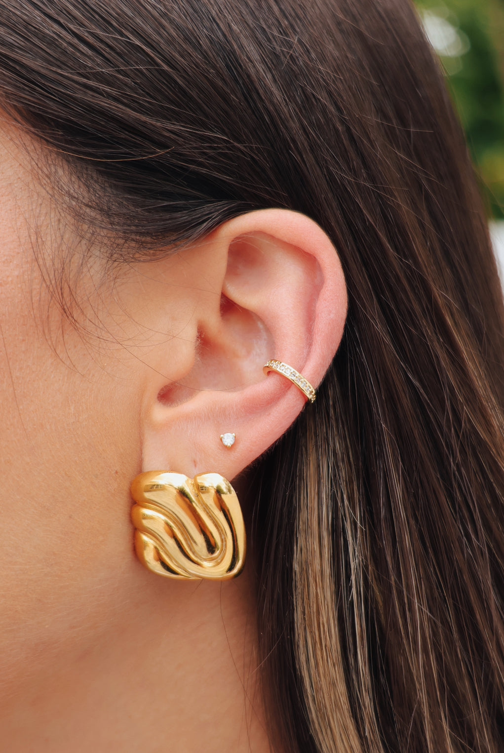 Amanda Gold Ear Cuff