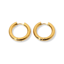 Load image into Gallery viewer, Gold Luna Earrings
