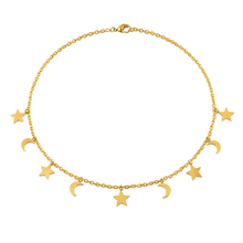 Load image into Gallery viewer, Moon Necklace
